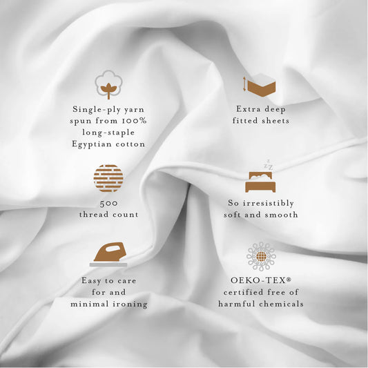 Egyptian Cotton Flat Sheet